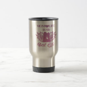 mom life is the best life travel mug