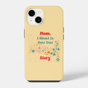 Mom life Item with Fun and Meaningful Design  iPhone 14 Case