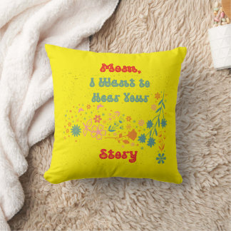 Mom life Item with Fun and Meaningful Design Throw Pillow