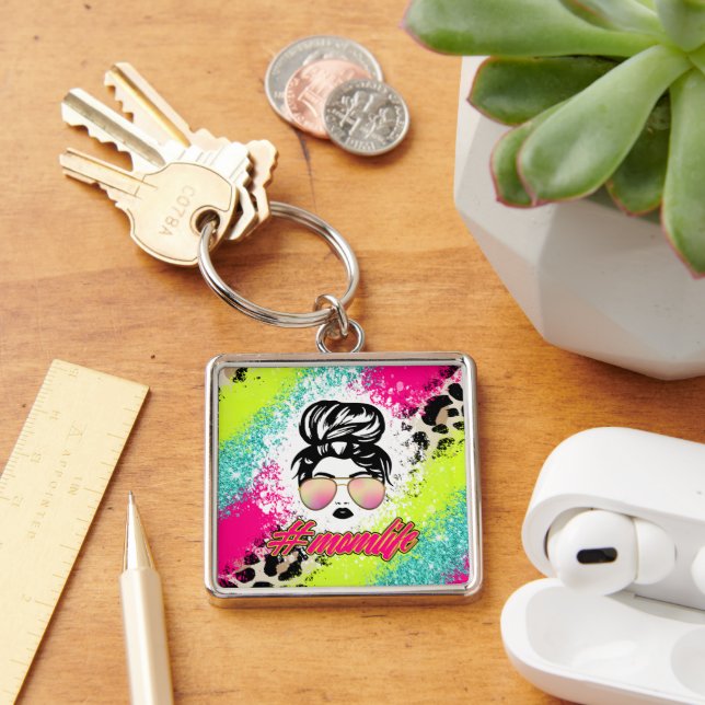 Mom Life Keychain (Desk)