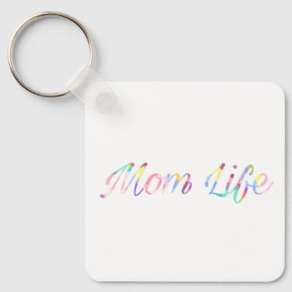 Mom Life Keychain