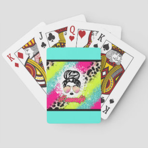 Mom Life Playing Cards