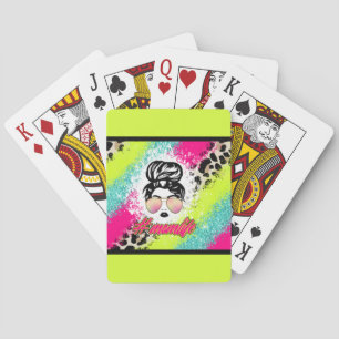 Mom Life Playing Cards