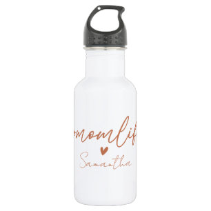 Mom Life - Rustic Charm Design 532 Ml Water Bottle