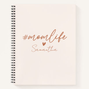 Mom Life - Rustic Charm Design Notebook