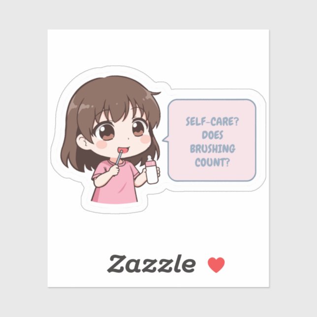 Mom Life Self Care Humour Sticker (Sheet)