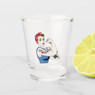 Mom Life Shot Glass
