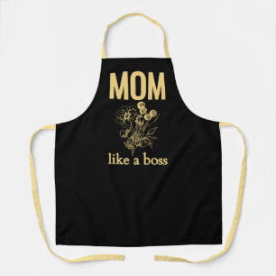 Mom Like a Boss Mother's Day Apron Gift