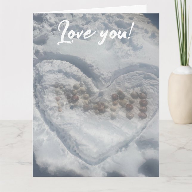 Mom love card (Front)