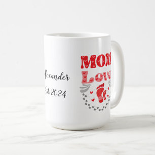 Mom Love Scented Jar Candle Coffee Mug