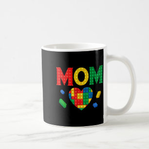 Mom lover master builder building bricks blocks coffee mug