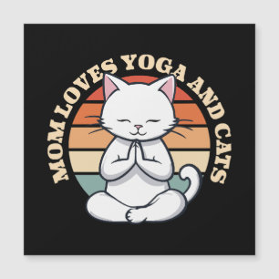 Mom Loves Cats and Yoga