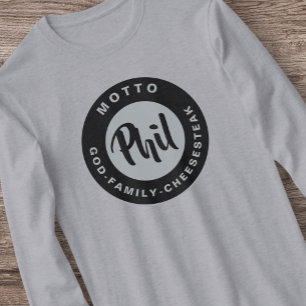 Mom Loves Philly Cheesesteak Retro Vintage T-Shirt