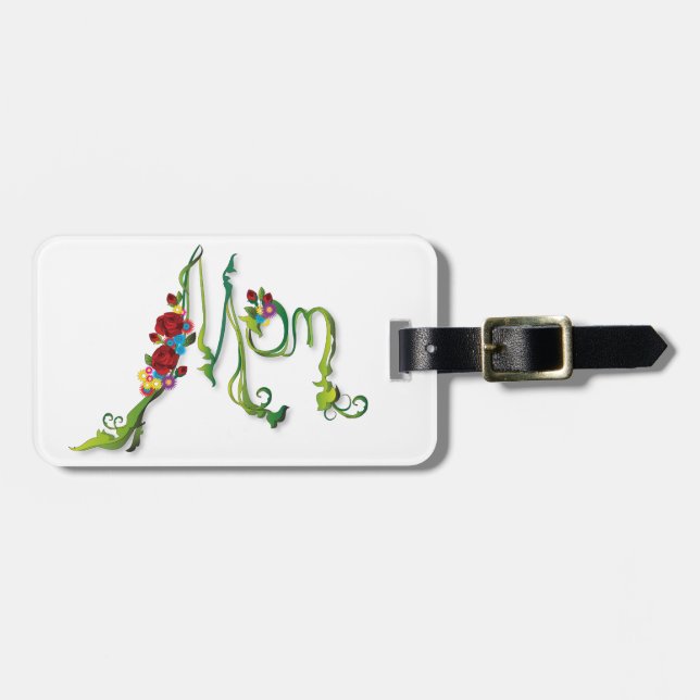 Mom Luggage Tag (Front Horizontal)