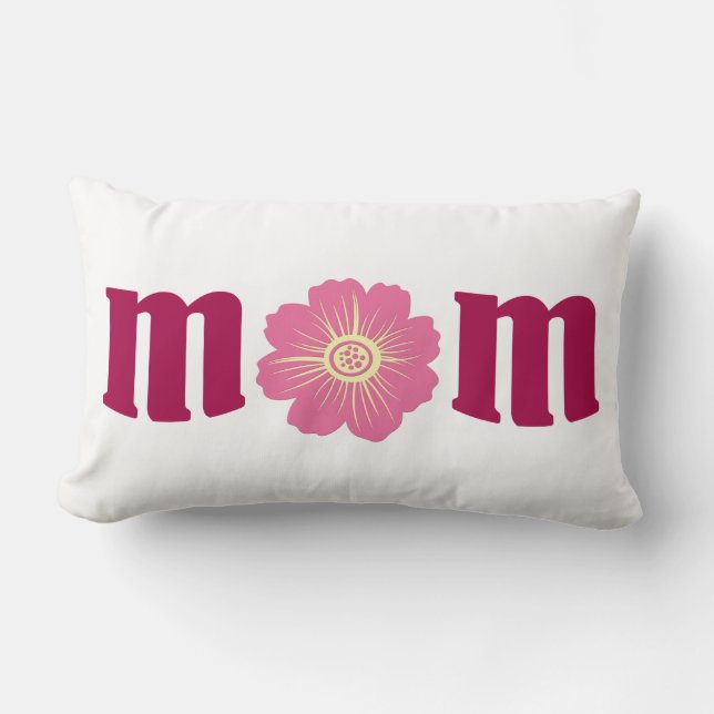 Mom Lumbar Pillow (Front)