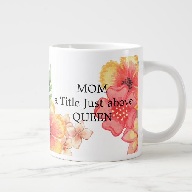 MOM Ma REINE Mug (Droite)