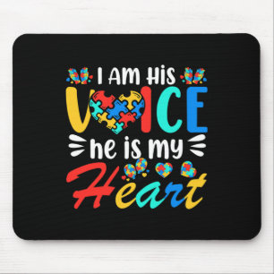Mom Mama Autistic Autism Awareness Month Boys Son Mouse Pad