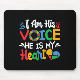 Mom Mama Autistic Autism Awareness Month Mouse Pad