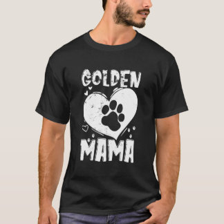 Mom  Mama Golden Retriever T-Shirt