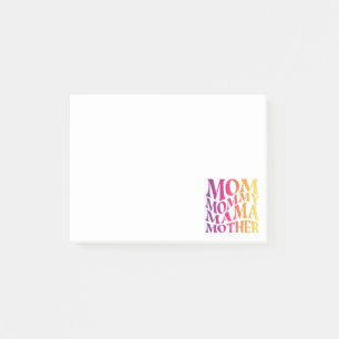 mom mama mother post-it notes