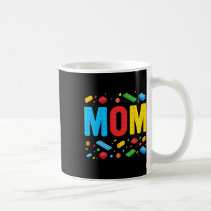 Mom Master Builder Building Bricks Blocks Family M Coffee Mug