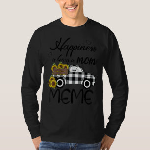 Mom & Meme Blessed To Be Called Mom And Meme T-Shirt