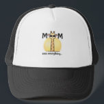 Mom Mode Activated Funny Mom Hat<br><div class="desc">Mom mode is always on.
This funny giraffe cap celebrates the mom superpower of noticing everything. A playful accessory for everyday mom life and a great gift for Mother's Day.</div>