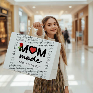 Mom Mode All Day Every Day Gift Bag