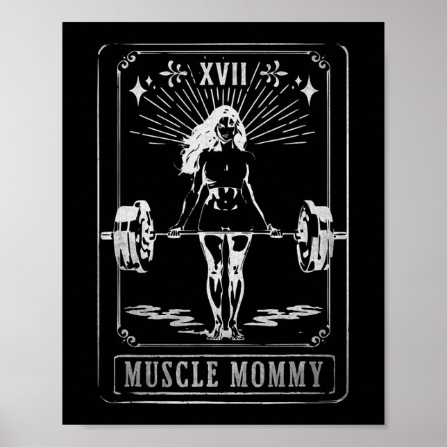 Mom Mommy Tarot Card Mama Happy Mother's Day Mom L Poster (Front)