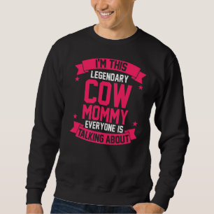Mom Mother Cow Sweatshirt
