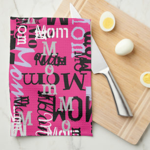 MOM MOTHER Mothers Day Gift New Mommy Kitchen Towel