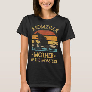 Mom Mother Of Monsters Women Halloween Christmas M T-Shirt