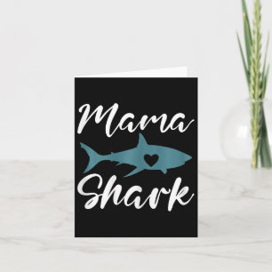 Mom Mother's Day Funny Mama Shark Card