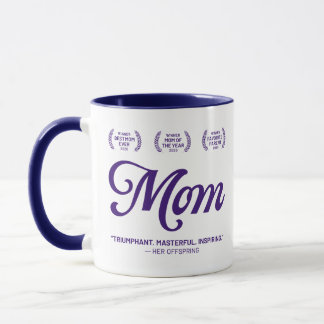 Mom Mug (Handle & rim in 10 colours)