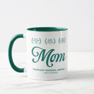 Mom Mug (Handle & rim in 10 colours)