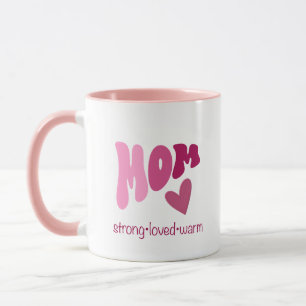 Mom mug heart