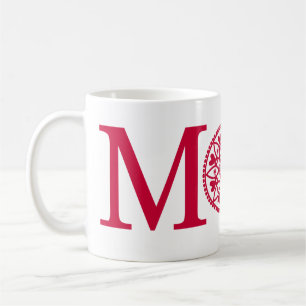 Mom Mug - Red & White
