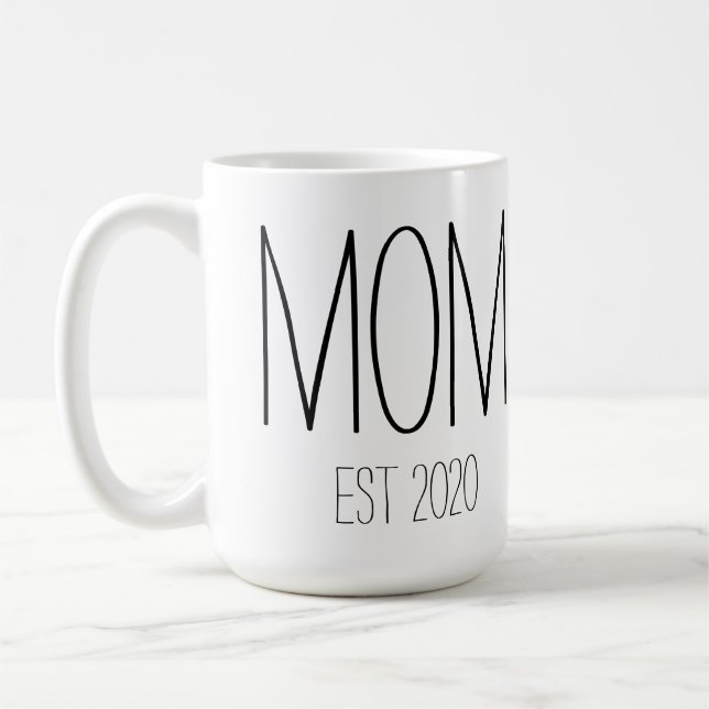 Mom mug with EST (Left)