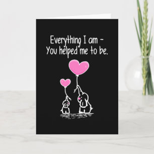 Mom Mummy Mother's Day Mother Love Funny Gift Idea Card