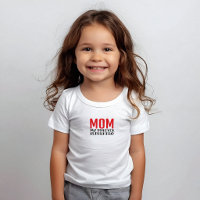 Mom My Forever Superhero black red