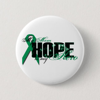 Mom My Hero - Kidney Cancer Hope 2 Inch Round Button