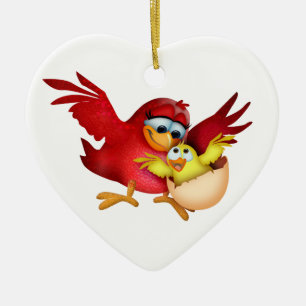 MOM - New Mom - SRF Ceramic Ornament