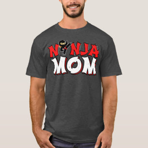Mom Ninja Shirt - Mom of the Birthday Ninja for Mo