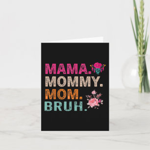Mom Noun Definition Funny Mama Mothers Day  Card