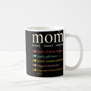 Mom Noun Definition Funny Mama Mothers Day  Coffee Mug