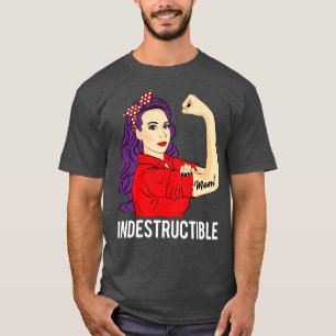 Mom of 8 Indestructible Mom8 Mothers Day T-Shirt