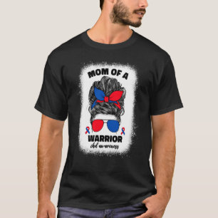 Mom of a Warrior CHD Congenital Heart Defect Aware T-Shirt
