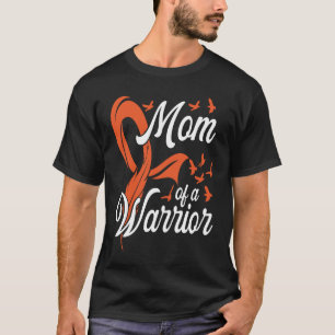 Mom Of A Warrior Support Squad Leukaemia Awareness T-Shirt