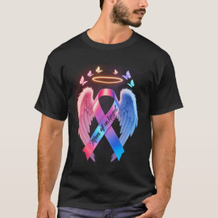 Mom of an Angel Pregnancy and Infant Loss Awarenes T-Shirt