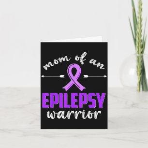 Mom of an epilepsy warrior epilepsy awareness card